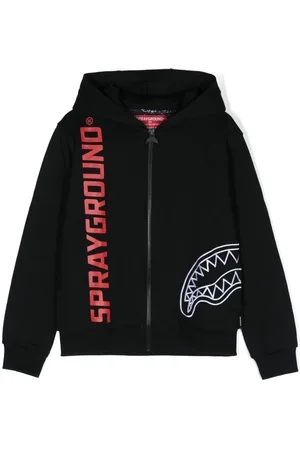 Sprayground Logo-print cotton hoodie