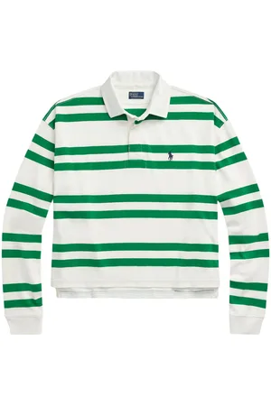 Ralph Lauren Striped cotton polo top