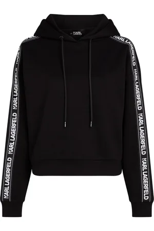 Karl Lagerfeld Logo-tape hoodie