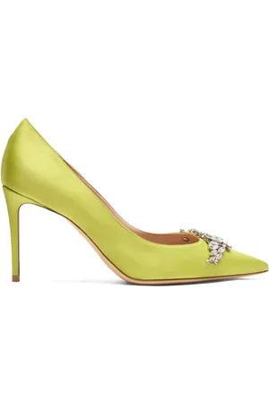 Scarosso Greta 90mm satin pumps