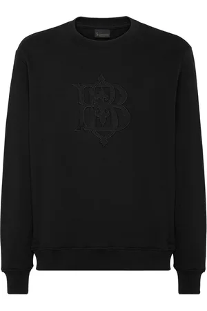 BILLIONAIRE Logo-appliqué cotton sweatshirt