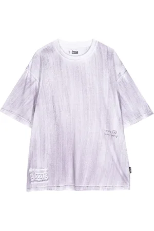 Izzue Painterly-print cotton T-shirt
