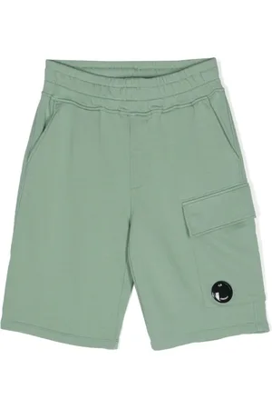 C.P. Company Lens-embellished track shorts