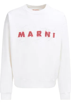 Marni Logo-print cotton sweatshirt