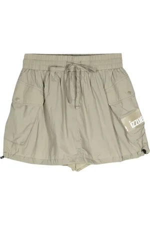 Izzue Drawstring lightweight mini skort