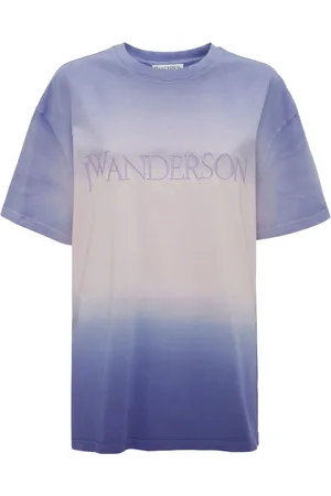 J.W.Anderson Gradient-effect organic cotton T-shirt
