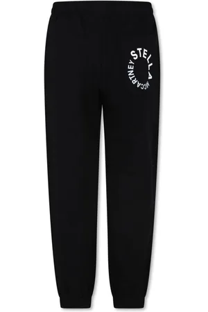 Stella McCartney Logo-print organic-cotton track pants