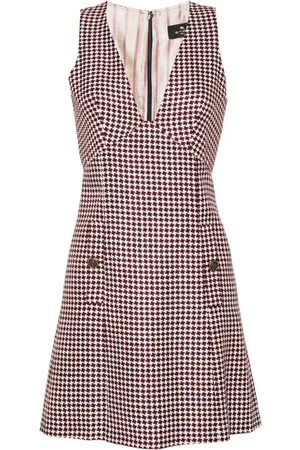 Etro Geometric-patterned mini dress