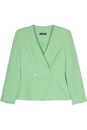 Giorgio Armani 1990s double-breasted silk blazer