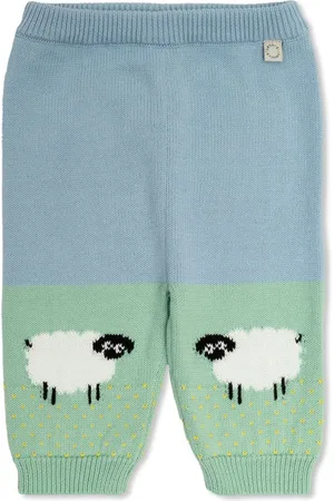 Stella McCartney Patterned knit trousers