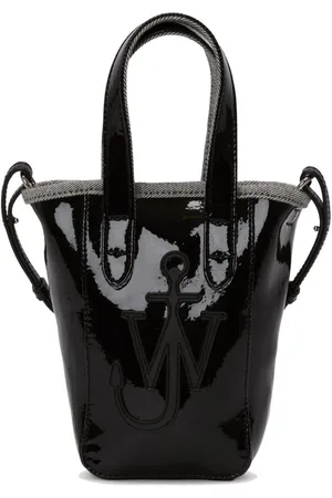 J.W.Anderson Mini Belt coated-denim tote bag