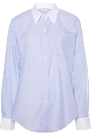 Peter Do Striped cotton shirt