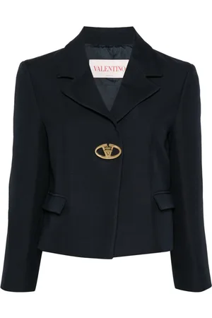 VALENTINO GARAVANI VLogo Signature cropped blazer