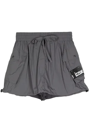 Izzue Drawstring lightweight mini skort