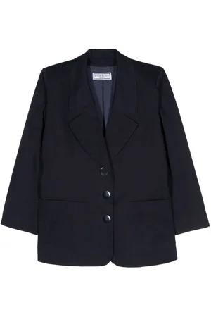 Saint Laurent 1980s single-breadted blazer