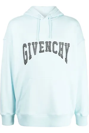 Givenchy Appliqué-logo cotton hoodie