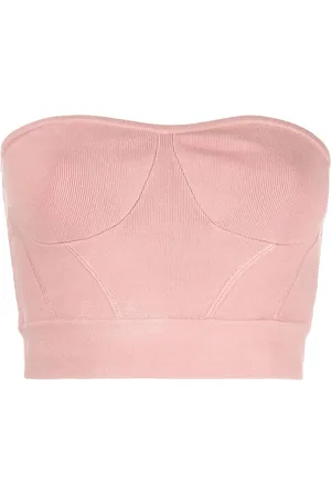 RTA Strapless cropped top