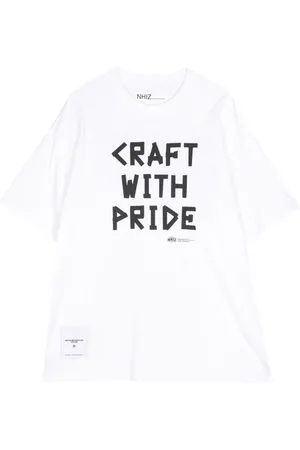 Izzue X Neighborhood slogan-print T-shirt