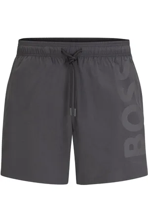 HUGO BOSS Logo-print swim shorts