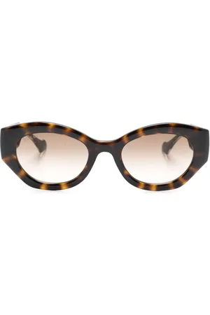 Gucci Oval-frame sunglasses