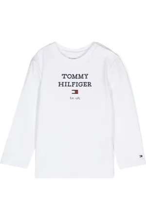 Tommy Hilfiger Logo-print long-sleeve T-shirt