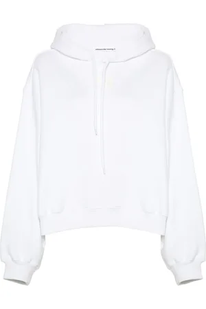 Alexander Wang Logo-print cotton hoodie