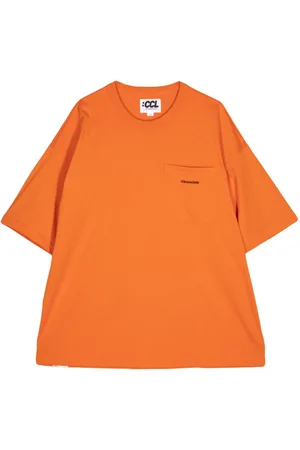 Chocoolate Logo-embroidered cotton T-shirt