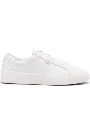 HUGO BOSS Lace-up leather sneakers