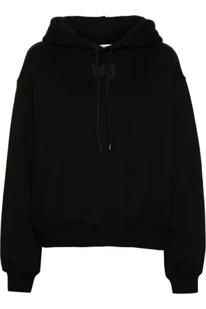 Alexander Wang Logo-print cotton hoodie