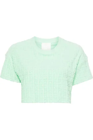 Givenchy 4G-motif cropped T-shirt