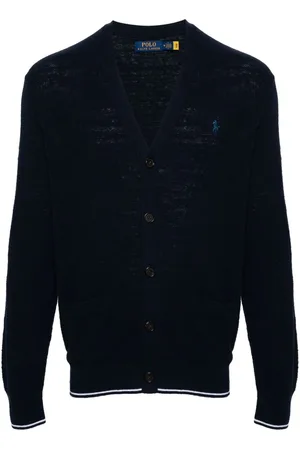 Ralph Lauren Polo Pony-embroidery cardigan