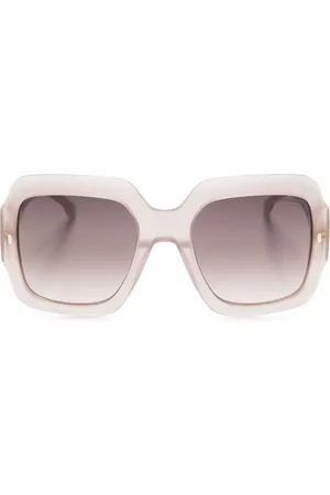 Carrera Translucent oversize-frame sunglasses