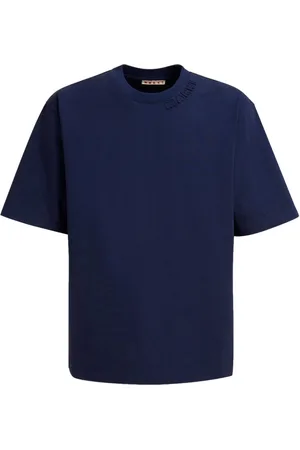 Marni Logo-appliqué cotton T-shirt