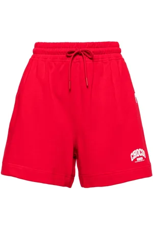 Chocoolate Logo lettering cotton shorts