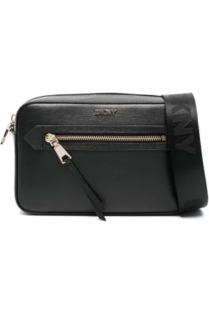 DKNY Logo-lettering cross body bag