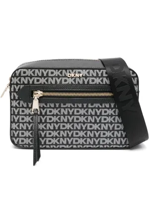 DKNY Bryant Ave monogram-pattern cross body