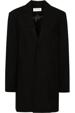 Gauchere Belted wool blazer