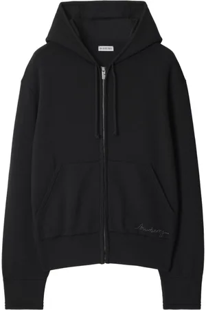 Burberry Logo-embroidered wool-blend jacket