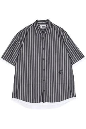 Izzue Striped short-sleeve shirt