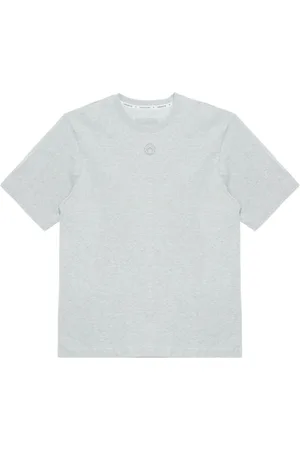 Marine Serre Crescent Moon-appliqué cotton T-shirt