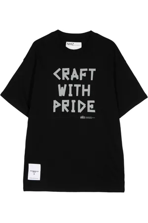 Izzue X Neighborhood slogan-print T-shirt
