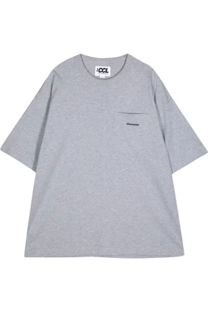 Chocoolate Logo-embroidered cotton T-shirt