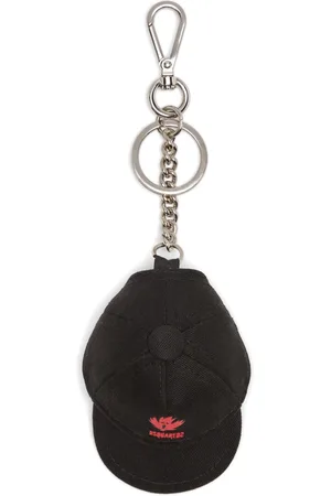 Dsquared2 Logo-print hat-charm keyring