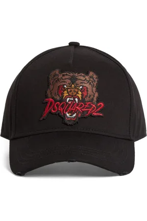 Dsquared2 Tiger-appliqué baseball cap