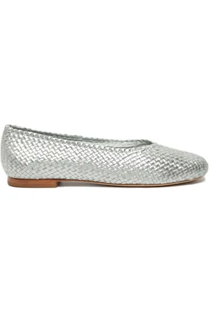 Sarah Chofakian William leather ballerina shoes