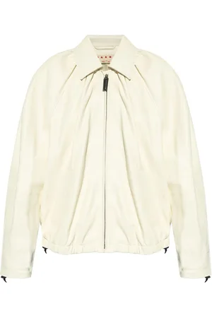 Marni Lamb skin collared jacket