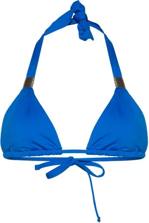Heidi Klein Gathered-detail triangle bikini top