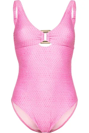 Heidi Klein Guana Island snake-print swimsuit