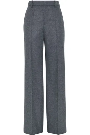 Brunello Cucinelli Wide-leg tailored trousers