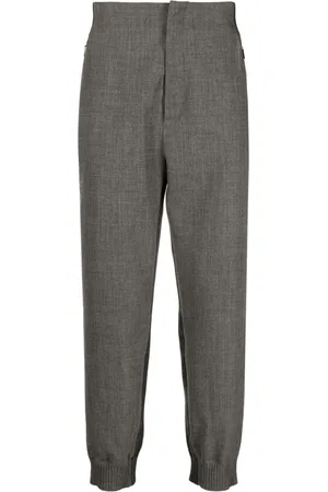 Thom Browne Colour-block virgin wool track pants